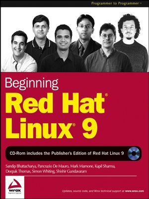 cover image of Beginning Red Hat Linux 9